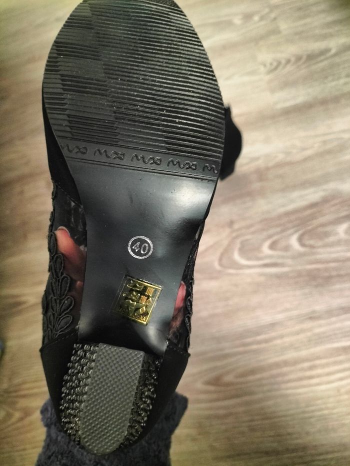 Bottine noire 40 neuve - photo numéro 5
