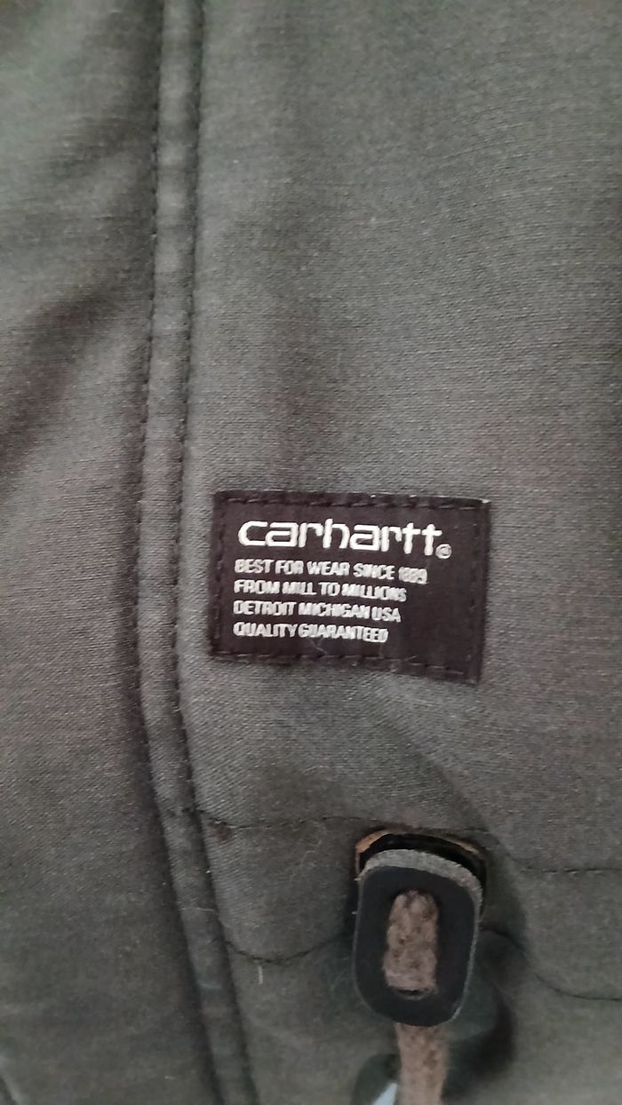 Blouson a capuche carhartt détroit 1889 - photo numéro 5
