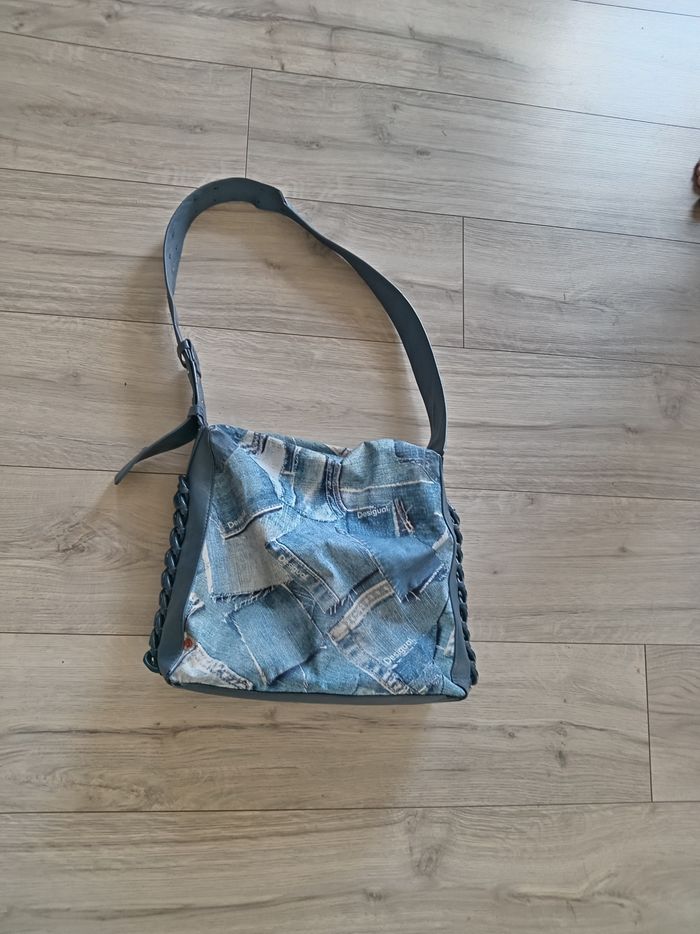 Sac patchwork denin