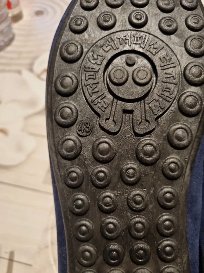 Mocassins décontractés en cuir imperméable taille 43 neuf - photo numéro 4