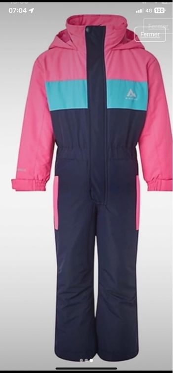 Combinaison de skis filles