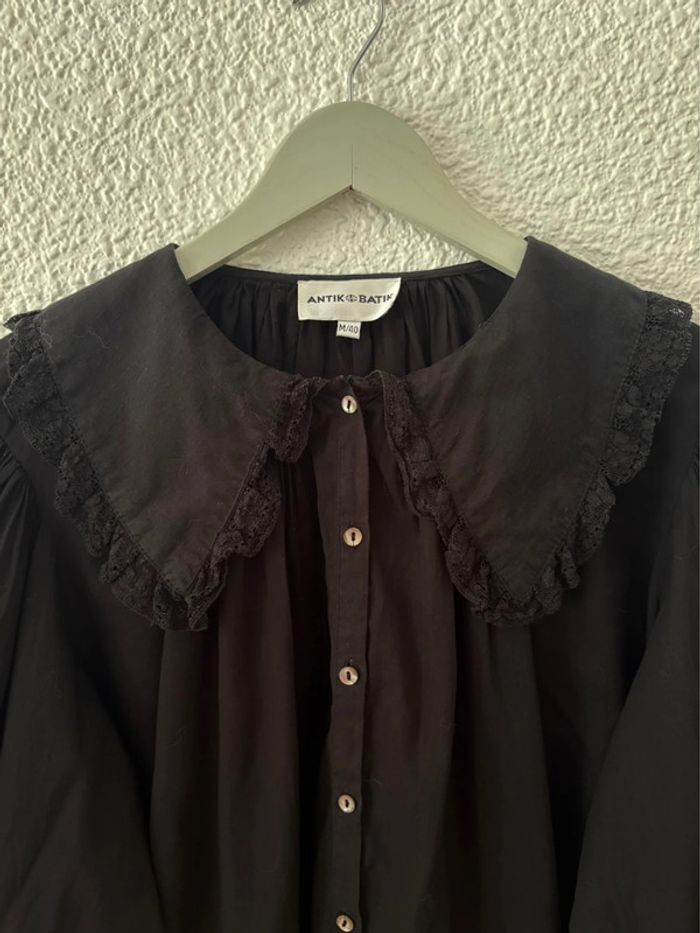 Chemisier Antik Batik Aramis noir / taille M - photo numéro 2
