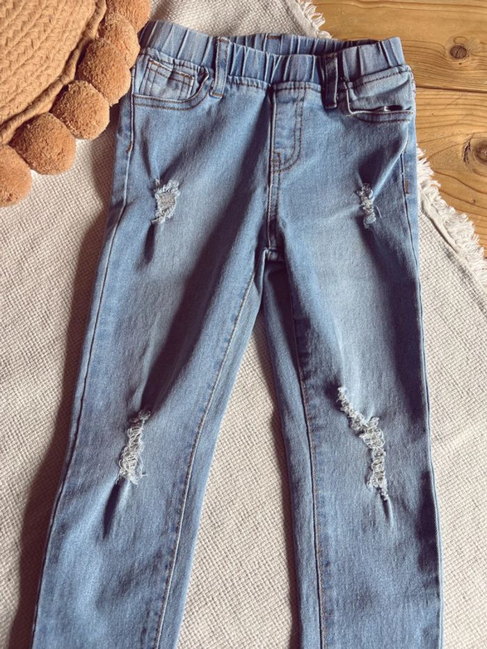 Jean slim jegging garçon ou fille - Taille 6 ans neuf - photo numéro 2