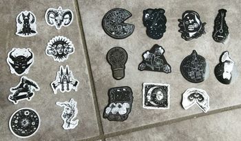 Autocollants gothique