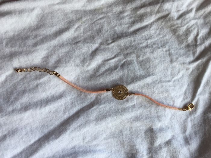 Bracelet cordon cuir 16 à 20 cm - photo numéro 2