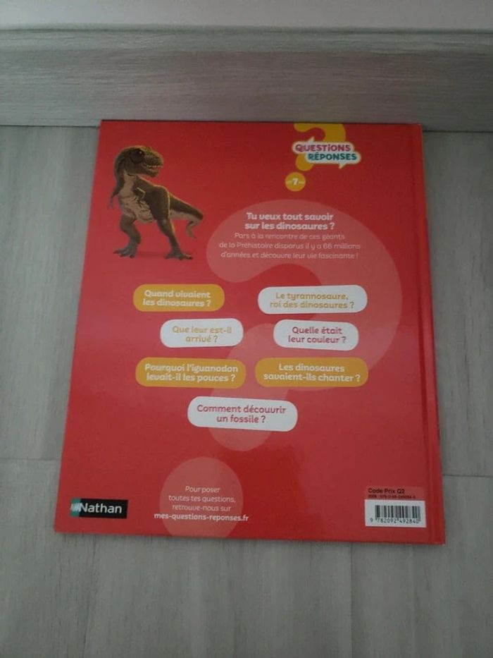 Livre au temps des dinosaures Questions Réponses - photo numéro 2
