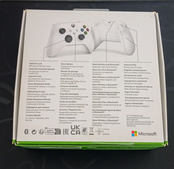 😍 manette Xbox séries/one/pc robot white en boite - photo numéro 9