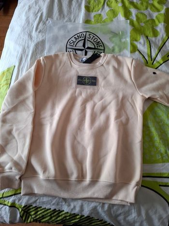 Sweat homme beige 