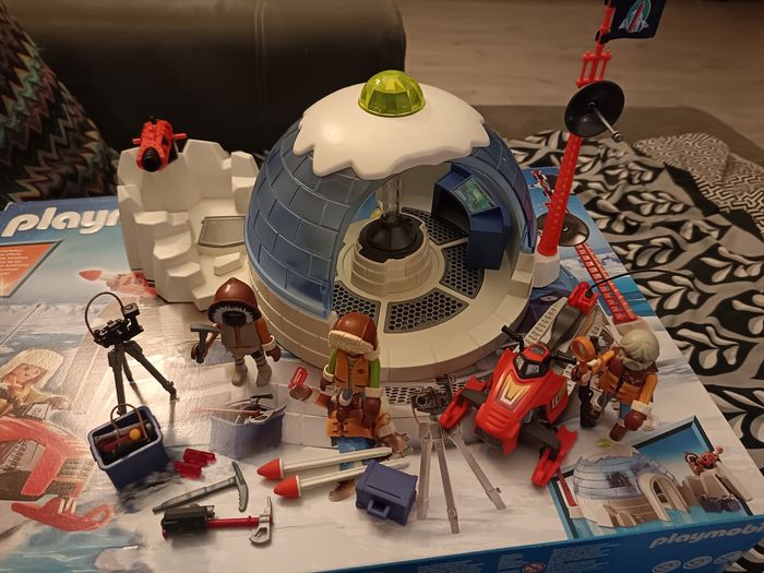 Playmobil quartier général polaire - photo numéro 3