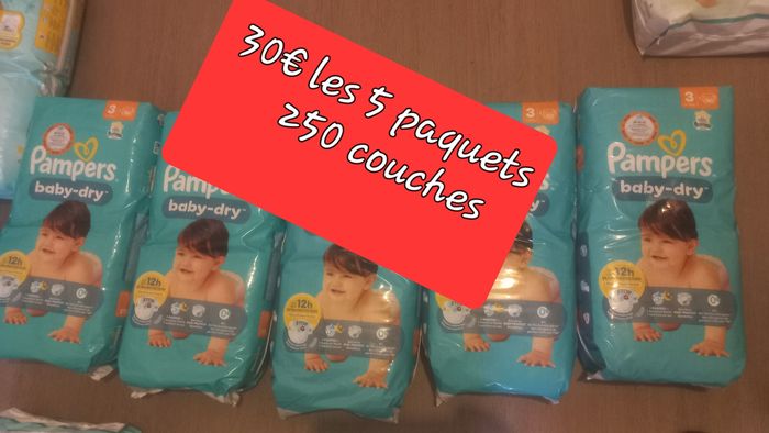 Pampers taille 3 baby dry