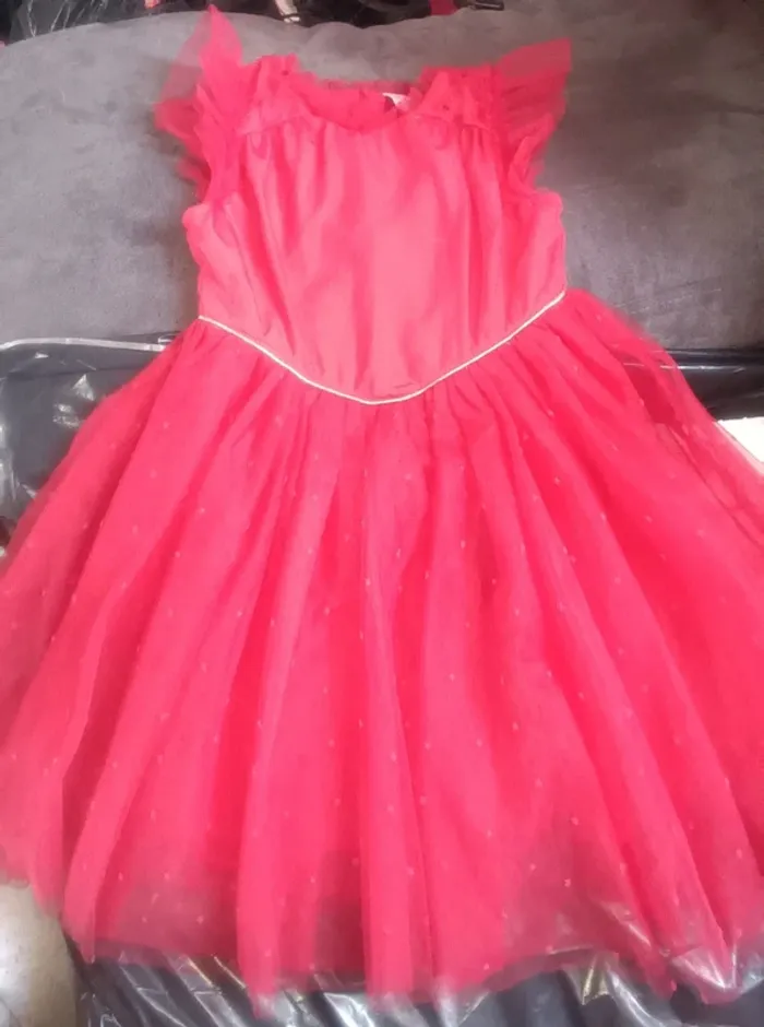 Robe rouge tape à l'oeil - photo numéro 5