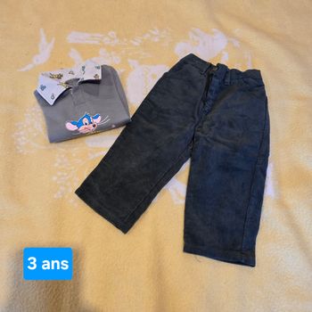 Ensemble garçon 3ans 