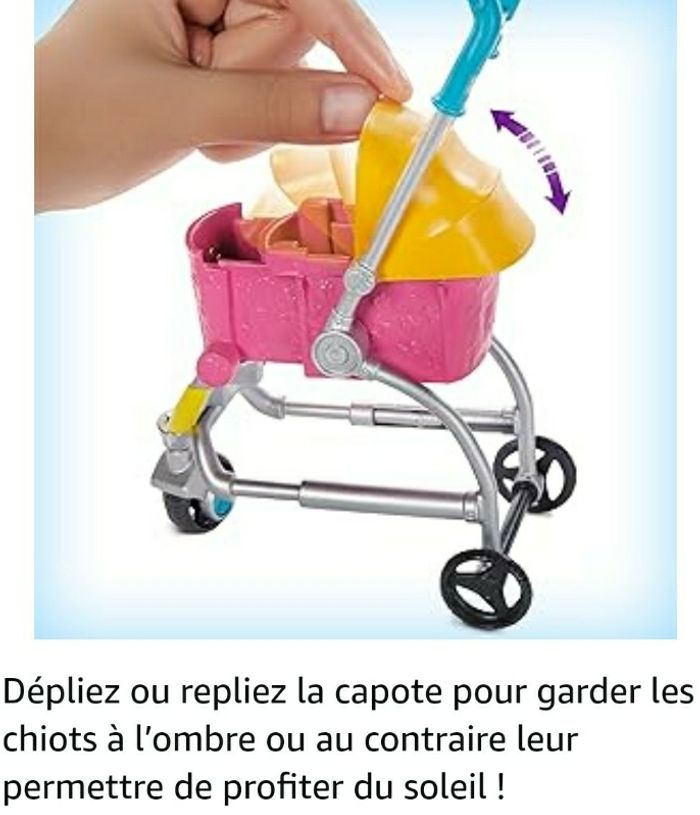 BARBIE PROMENADE DES CHIENS MATTEL - photo numéro 7