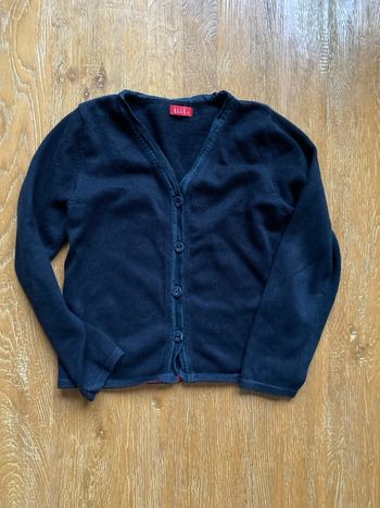 Gilet en mailles avec boutons noir taille 4 ans