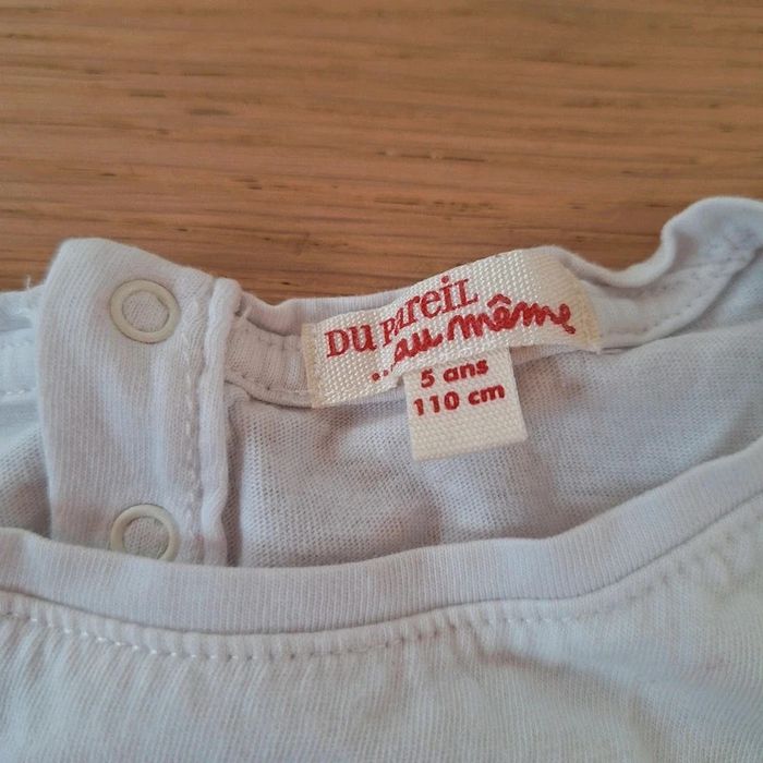 T-shirt manches longues DPAM 5 ans chat Tokyo melodie - photo numéro 4