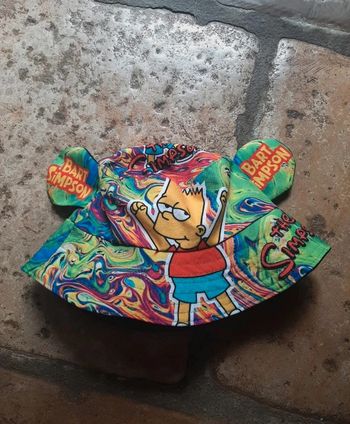 Chapeau Bart Simpson adulte