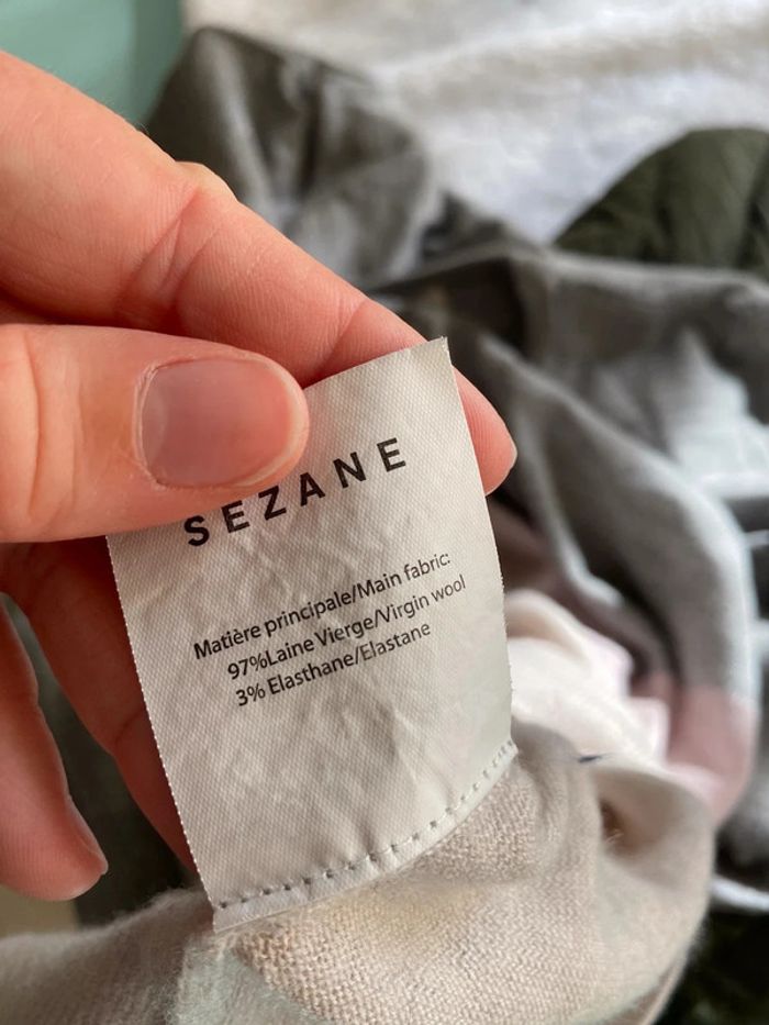 Pull gris blanc - Sezane - photo numéro 7