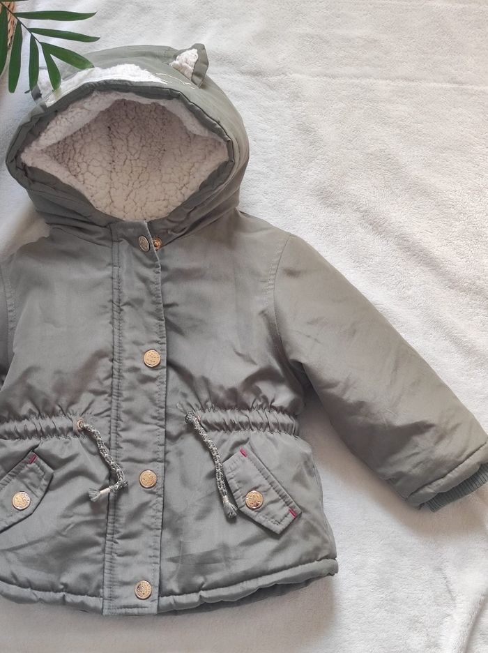 Manteau chat in extenso 74cm 9mois - photo numéro 3