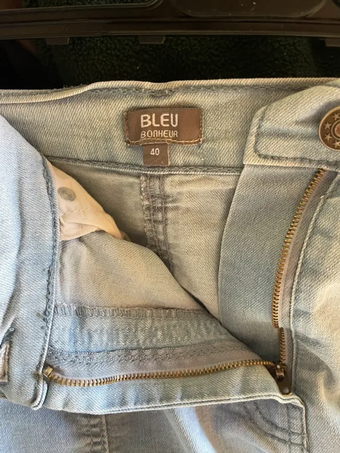 Jupe en jean taille 40 - photo numéro 2