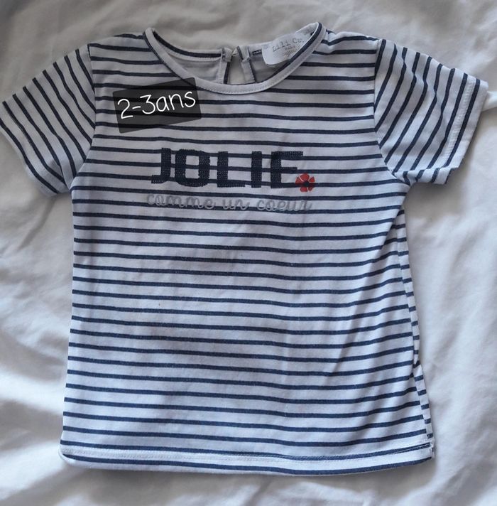 Tee shirt manches courtes