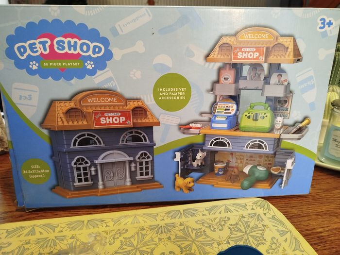 🐾✨ Dinette + accessoires de vétérinaire