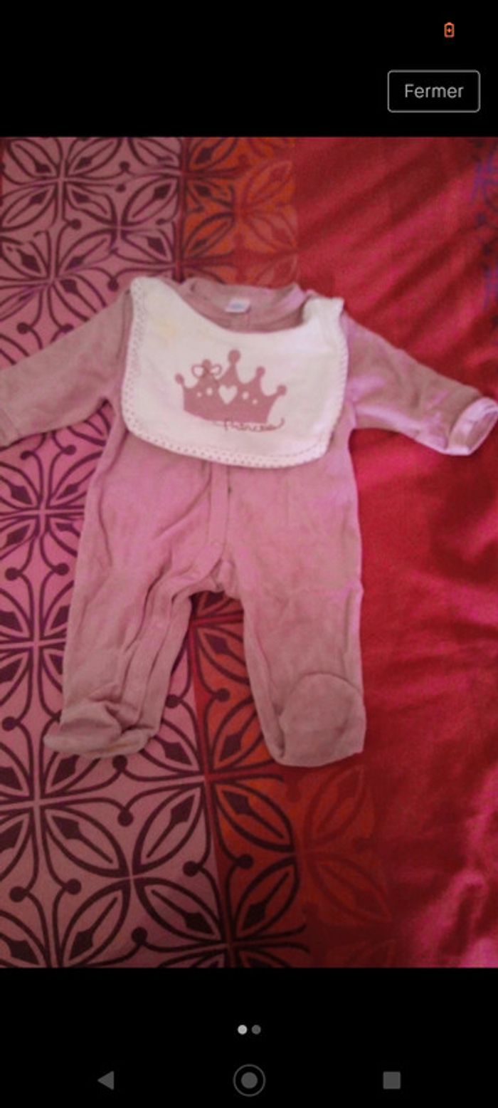 Dors bien pyjama avec 2 bavoirs Tex - photo numéro 2