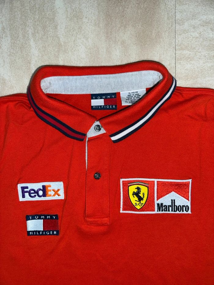 T-Shirt Hilfiger x Ferrari - photo numéro 4