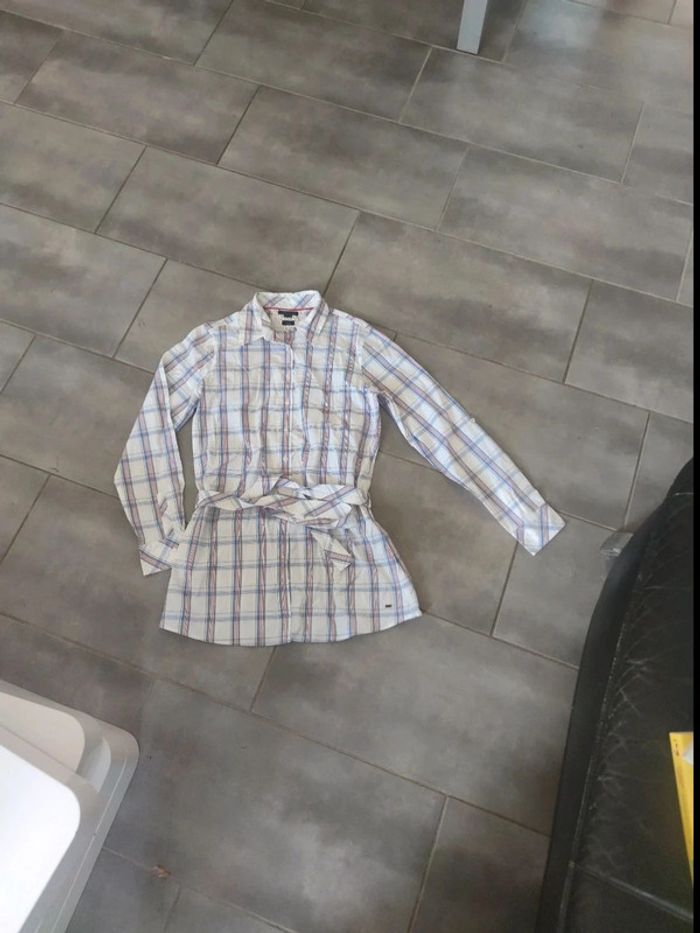 Robe chemise Tommy Hilfiger 10ans