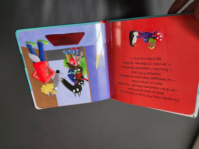 Livre enfant p'tit loup se lave tout seul auzou - photo numéro 8