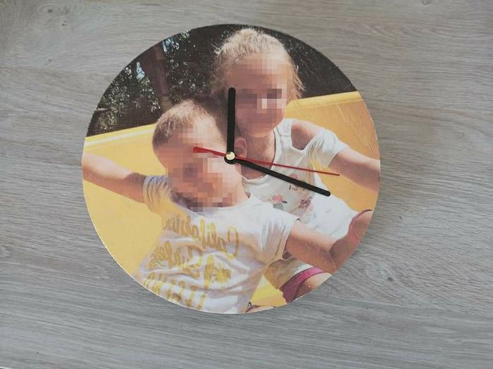 Horloge personnalisée