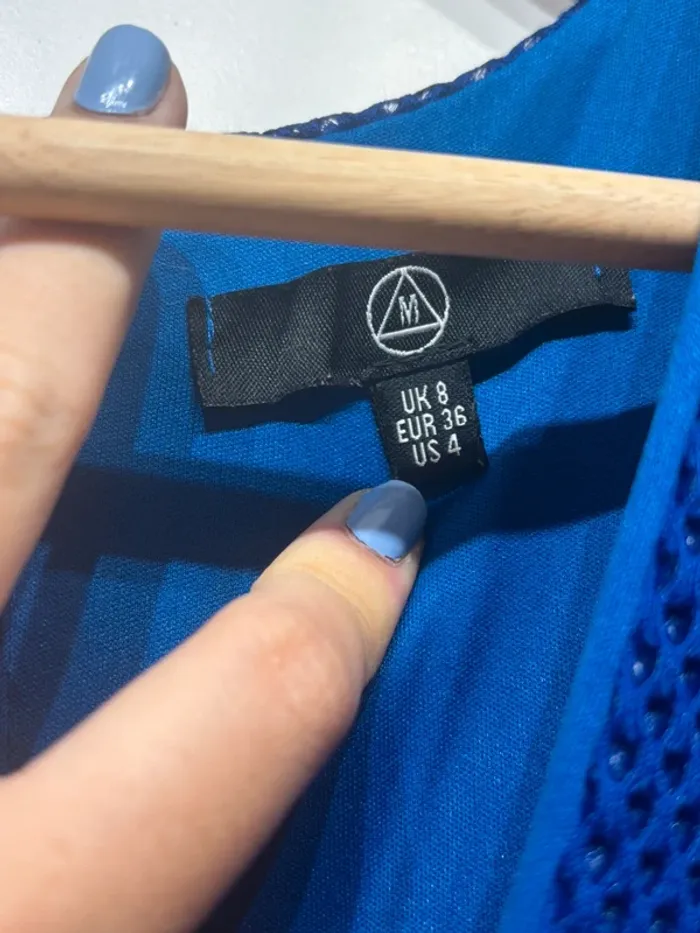 Robe bleu électrique missguided - photo numéro 3