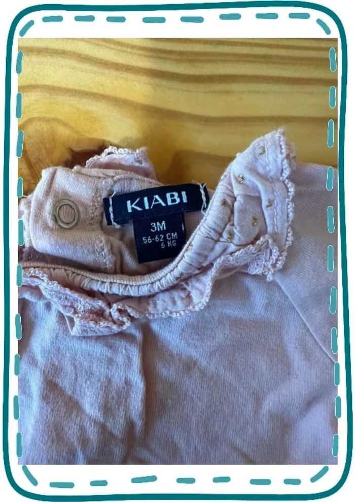 T-shirt manches longues 3 mois - photo numéro 2