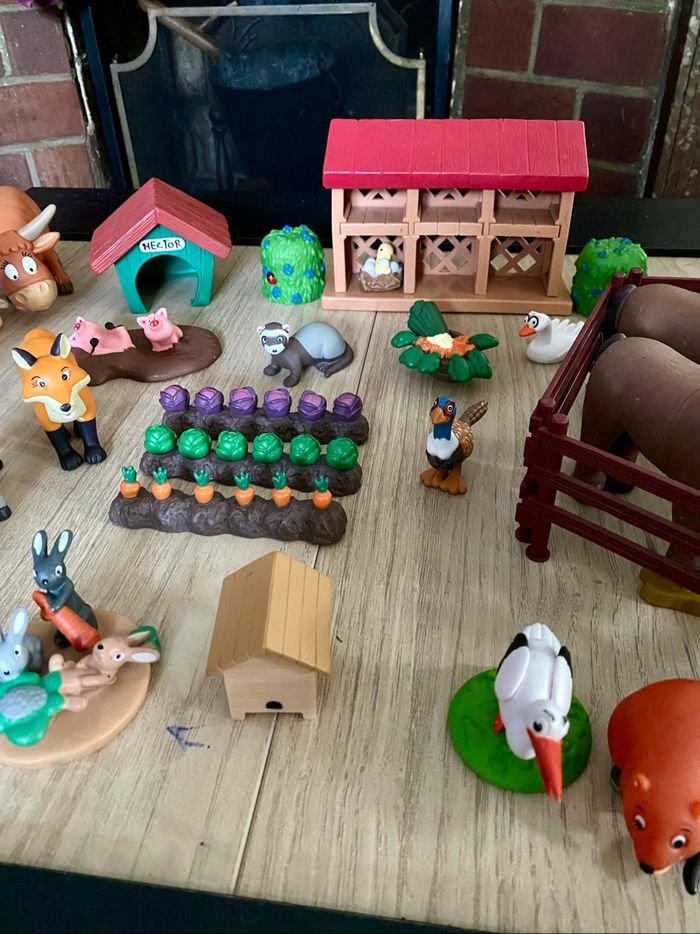 Lot de jouets animaux de la ferme - photo numéro 4