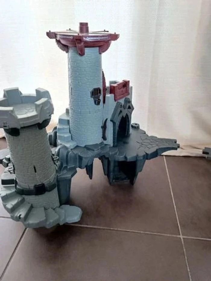 Playmobil 4835 +4836 citadelle des dragons rouge et vert - photo numéro 3