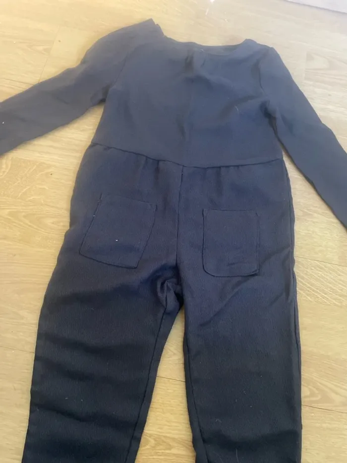 Combi pantalon bleu marine kiabi 3 ans - photo numéro 2