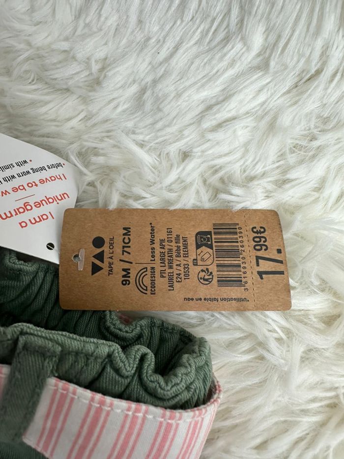 Pantalon kaki taille 9 mois tape à l’œil - photo numéro 4