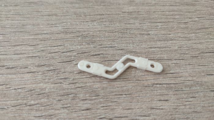 Fixation baguette pièce détachée miniature Bburago Burago Chevrolet Corvette 1957 1/18 1/18e 1/18ème