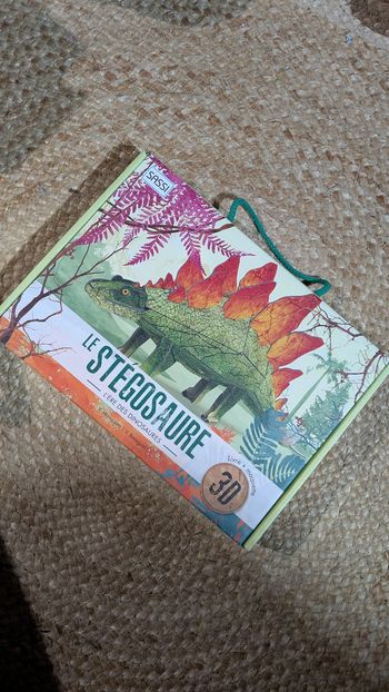 Maquette 3D dinosaure stégosaure