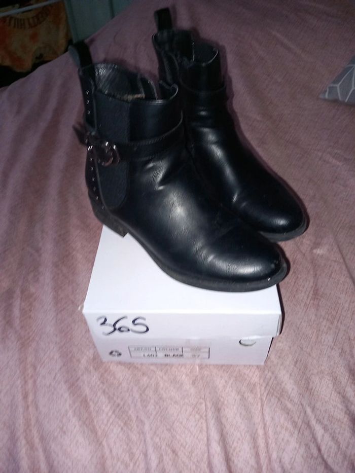 Bottine noir 37