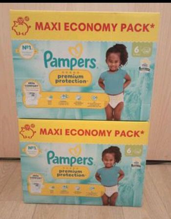 2 carton Pampers taille 6