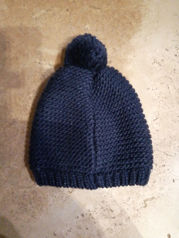Bonnet fille en 7/10 ans ou 54 cm - photo numéro 3