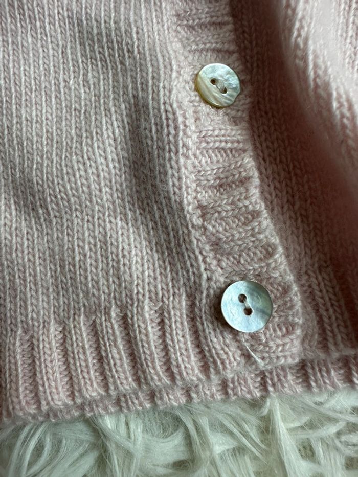 Cardigan laine et cachemire bobine taille 6 mois - photo numéro 3