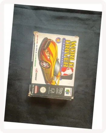World driver en boîte nintendo 64