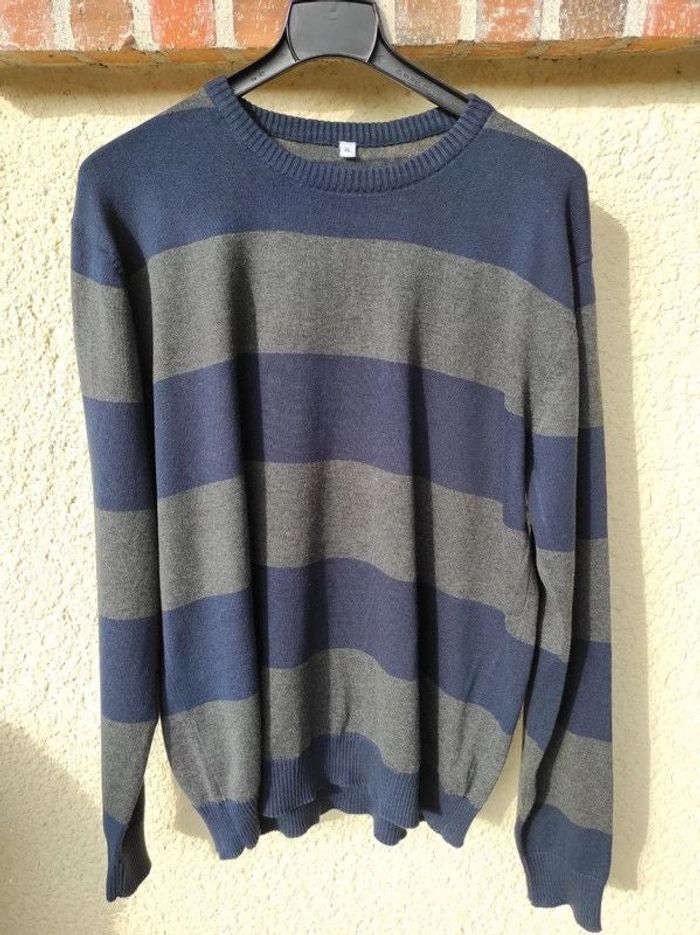 Pull rayé