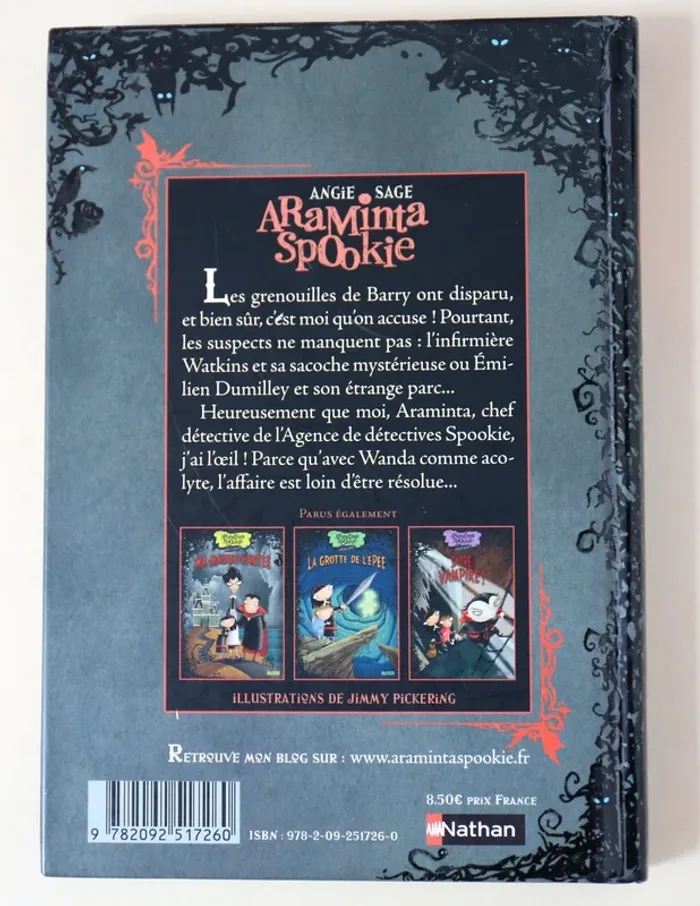 Tome 3 de la série Araminta Spookie: "Détectives aquatiques" - photo numéro 2
