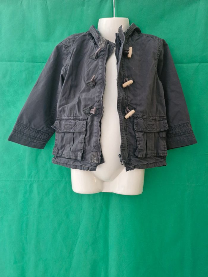 Manteau à capuche avec brandebourgs 3 ans 94 cm Kidkanaï - photo numéro 4