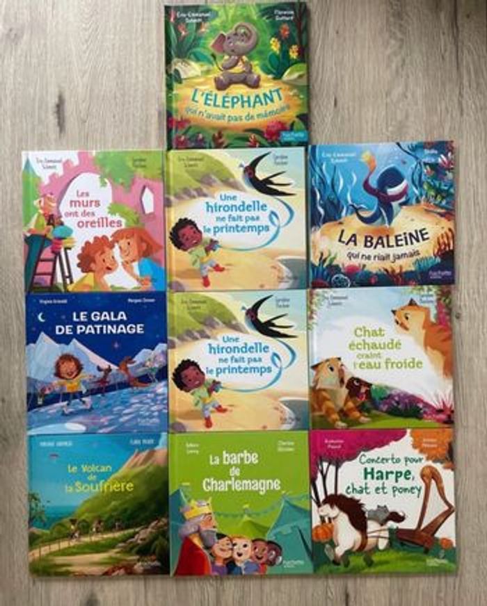 Lot de 10 livres
