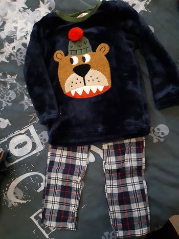 Pyjama en velours garçon taille 3 ans
