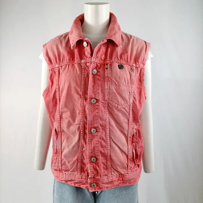Veste en jean Vintage années 80 - Antony Morato - Taille L A1213 - photo numéro 2