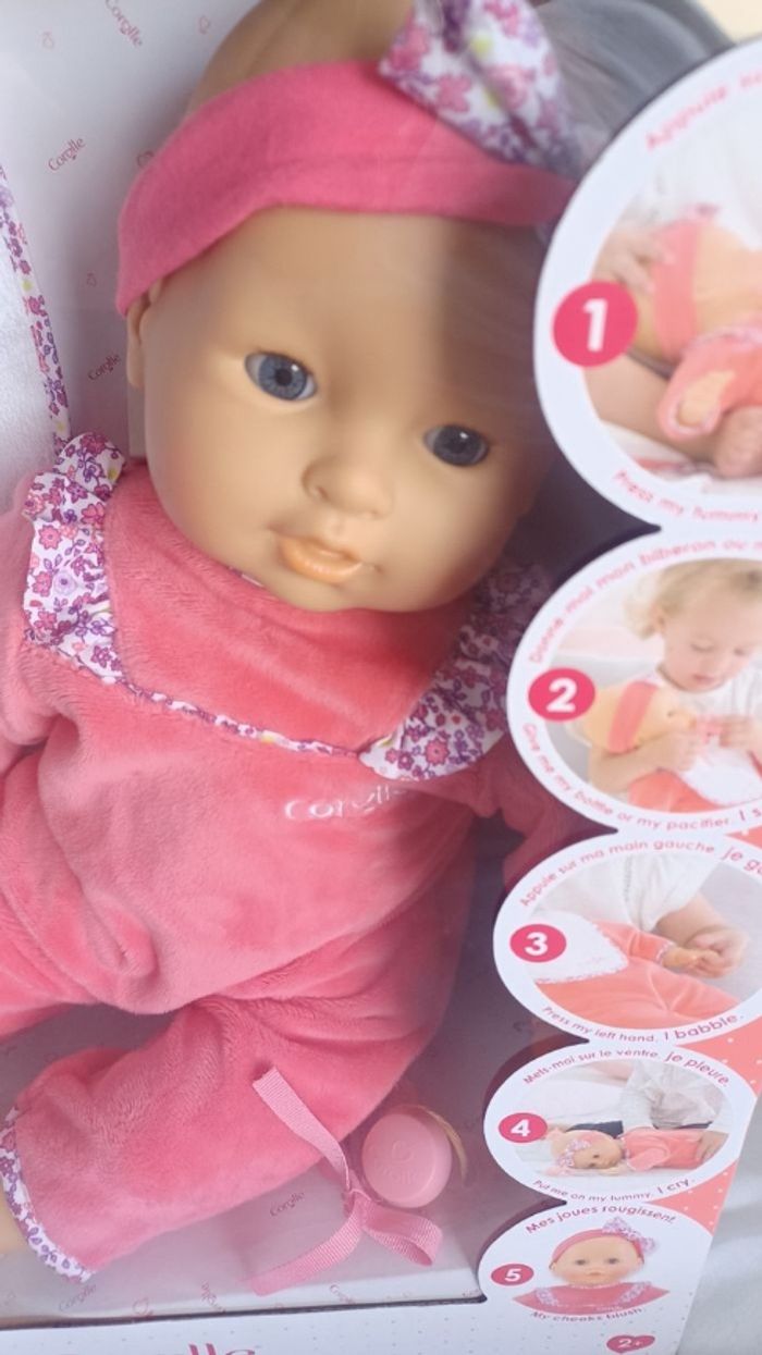 Grand poupon 42 cm,Lila chérie Corolle - photo numéro 5